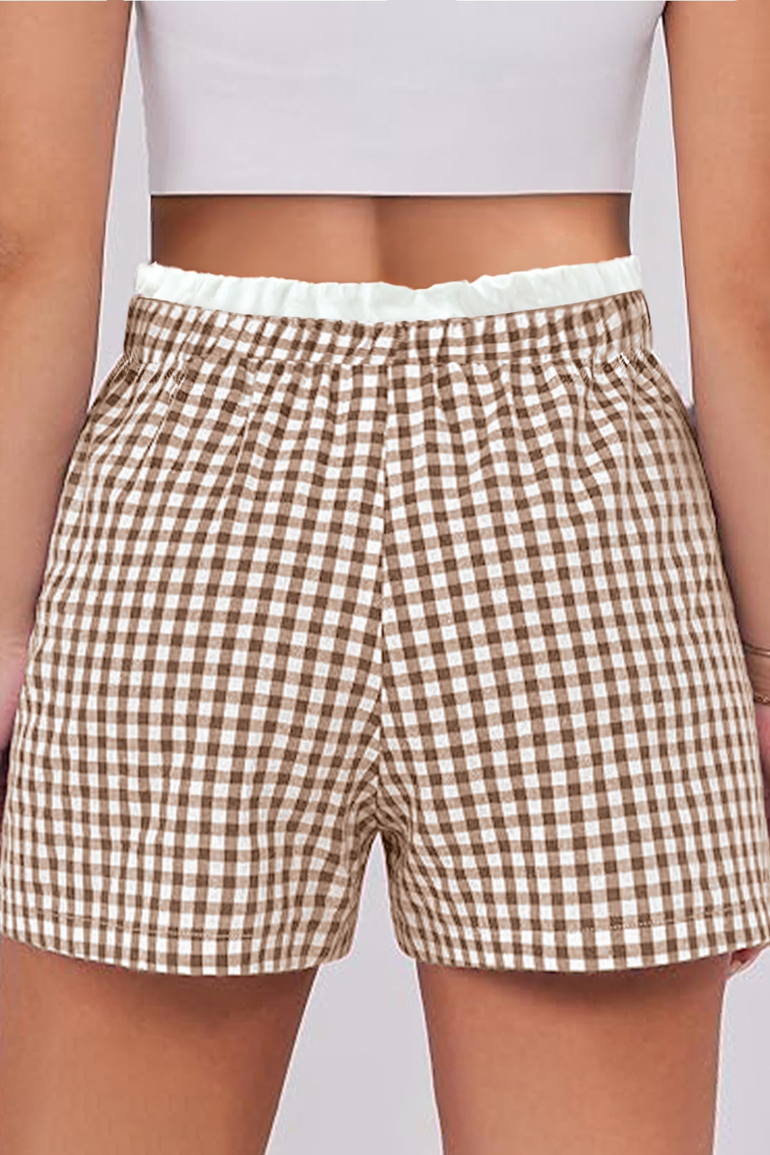 Cozy Check Lounge Shorts