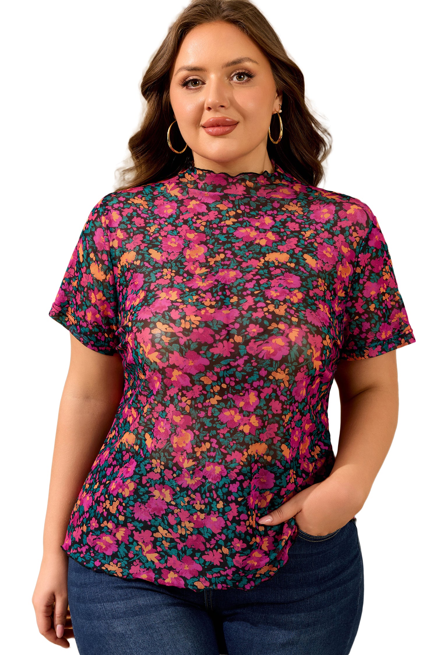 Wildflower Charm Floral Top