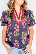 Lux Blooming Blouse