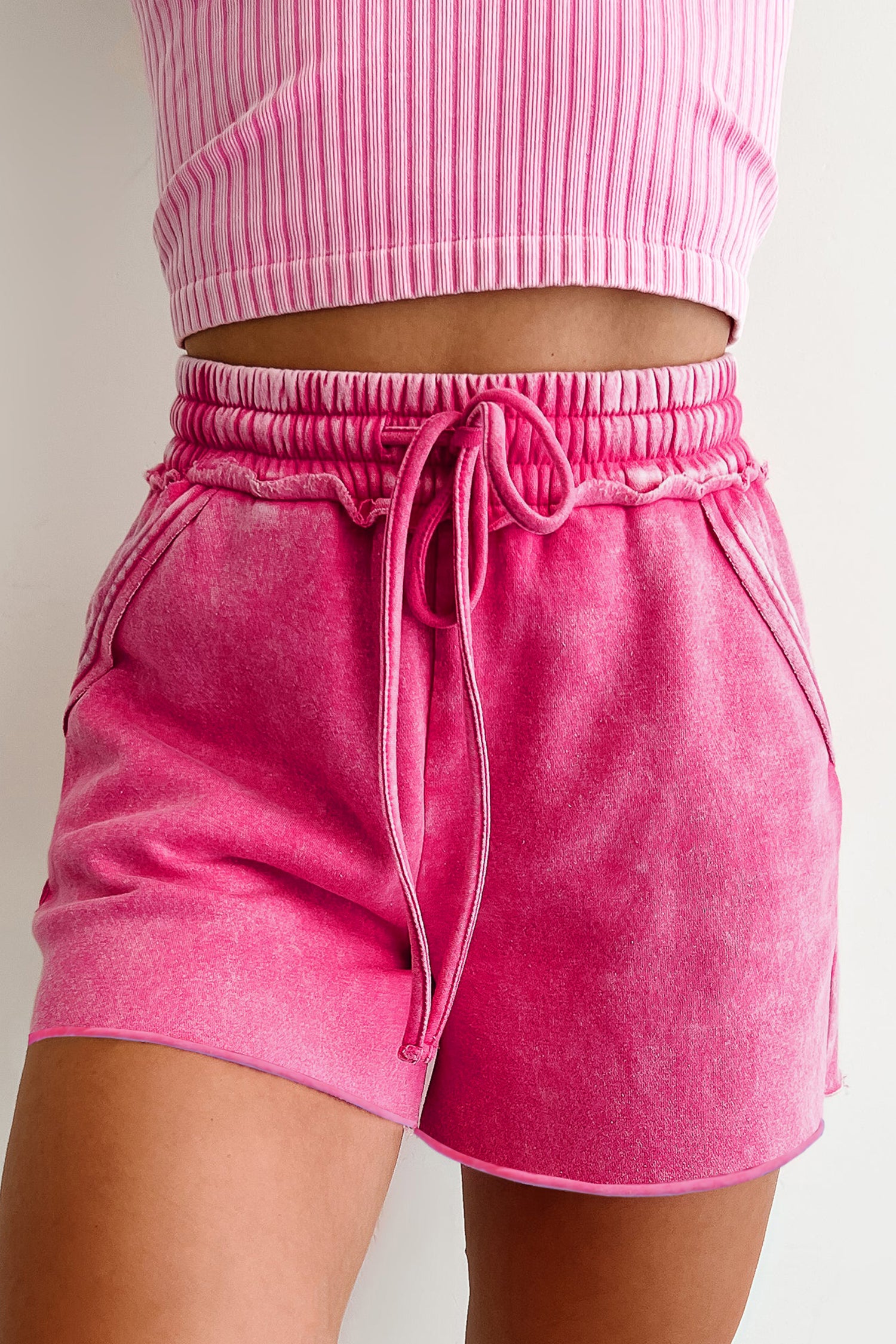 Rose Red Shorts