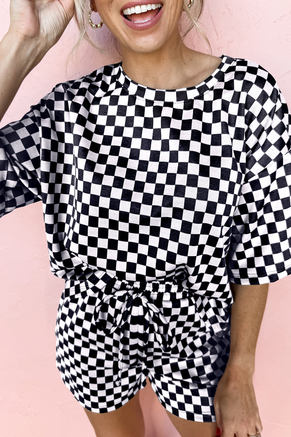 Off-Duty Check Lounge Set