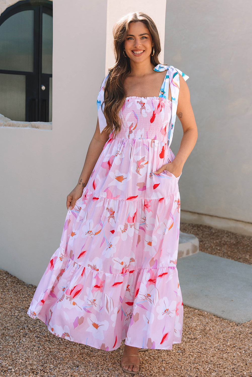 Petal Dreams Maxi Dress