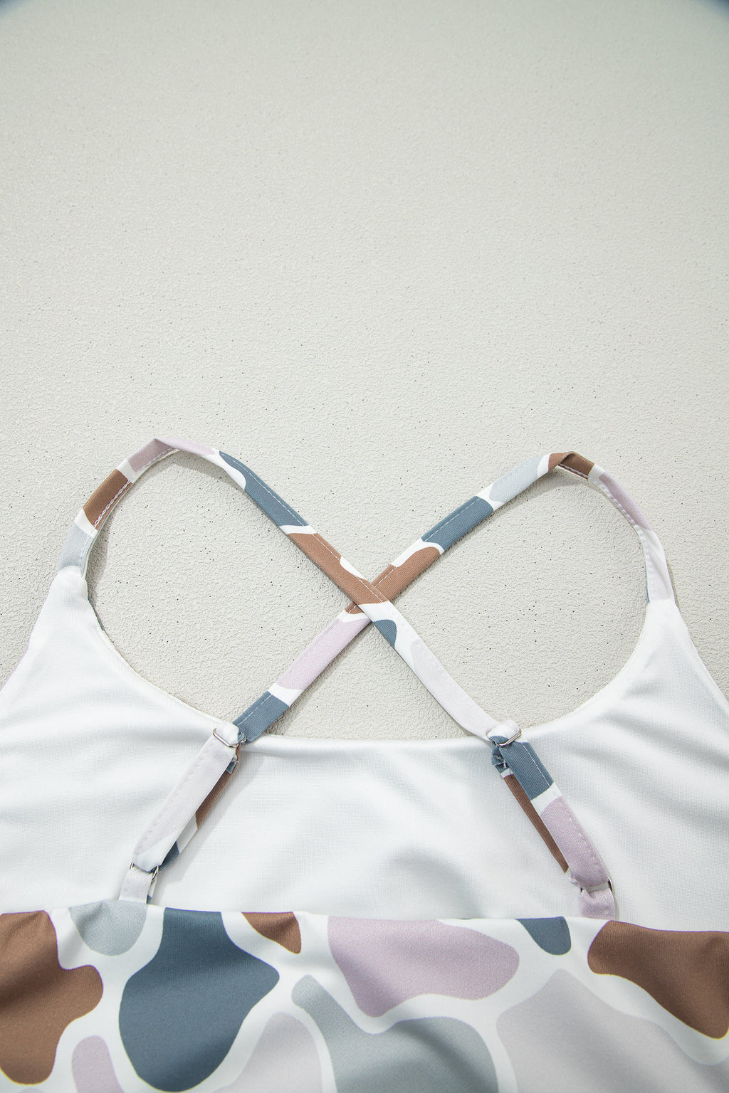 Camouflage Cropped Tank 2PCS