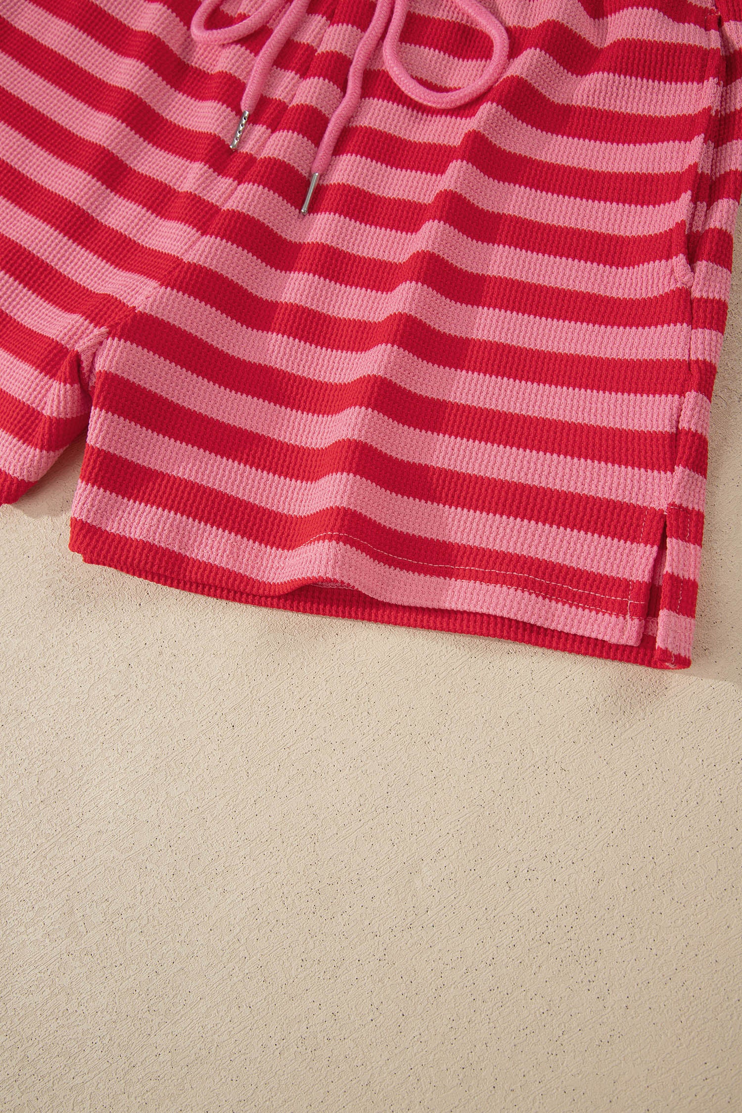 Cherry Stripe Lounge Set