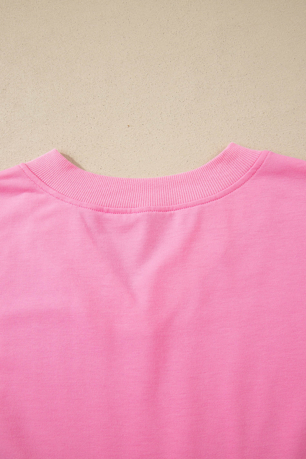 Sachet Pink V Neck Short Sleeve Top Drawstring Shorts 2pcs Set