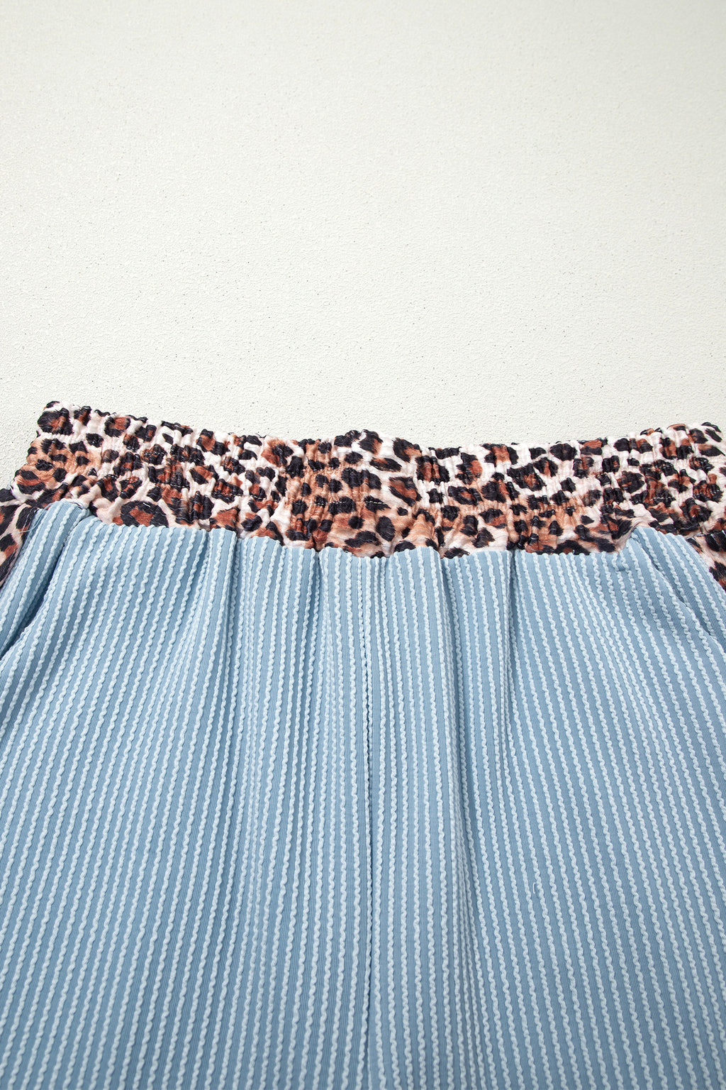Blue Breezey Leopard Set