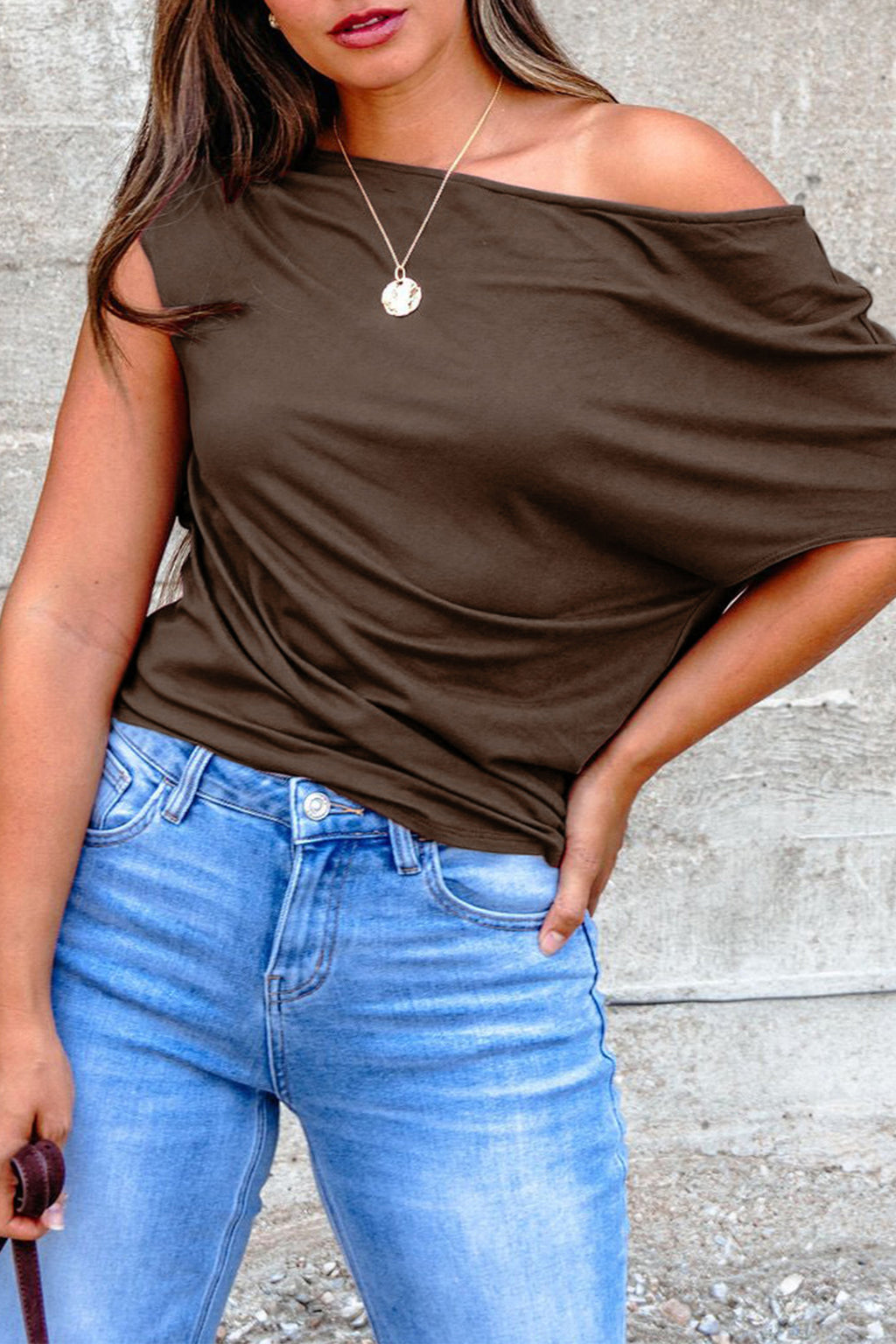 Cozy Chic Chestnut Blouse