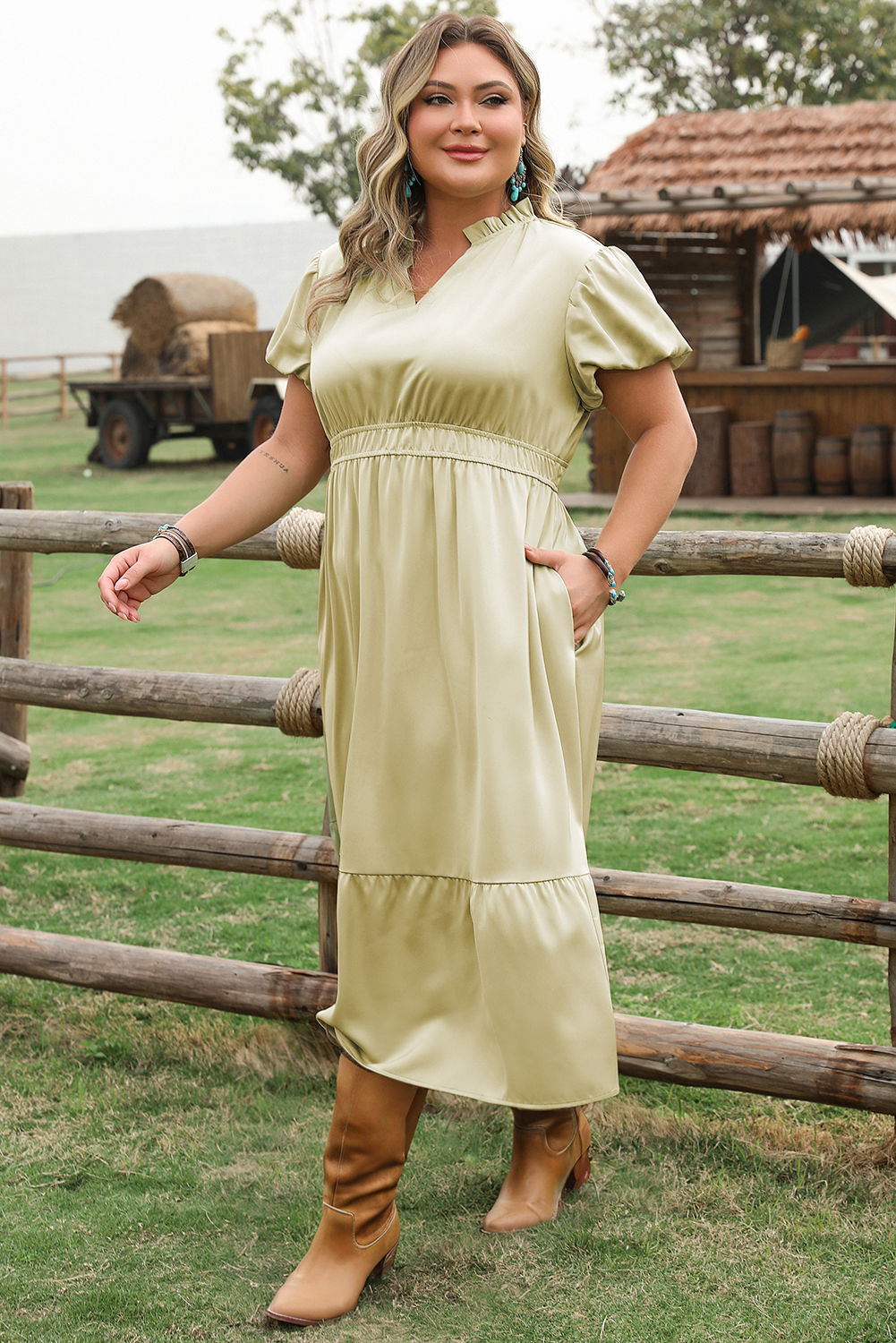 Chic Shine Maxi Dress