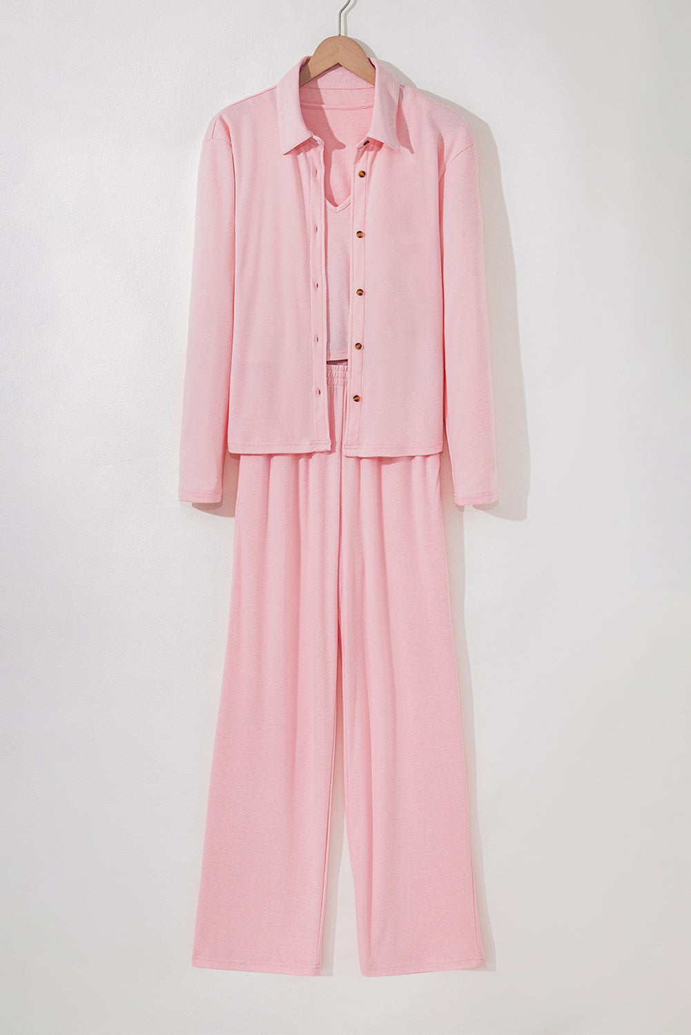 Blush Cozy 3-Piece Lounge Set