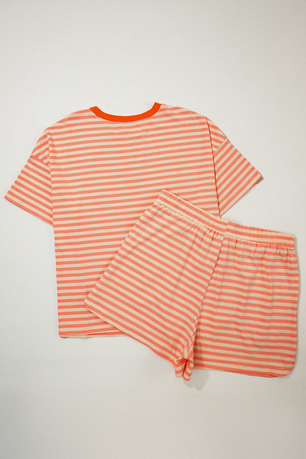 Blush Stripe Lounge Set