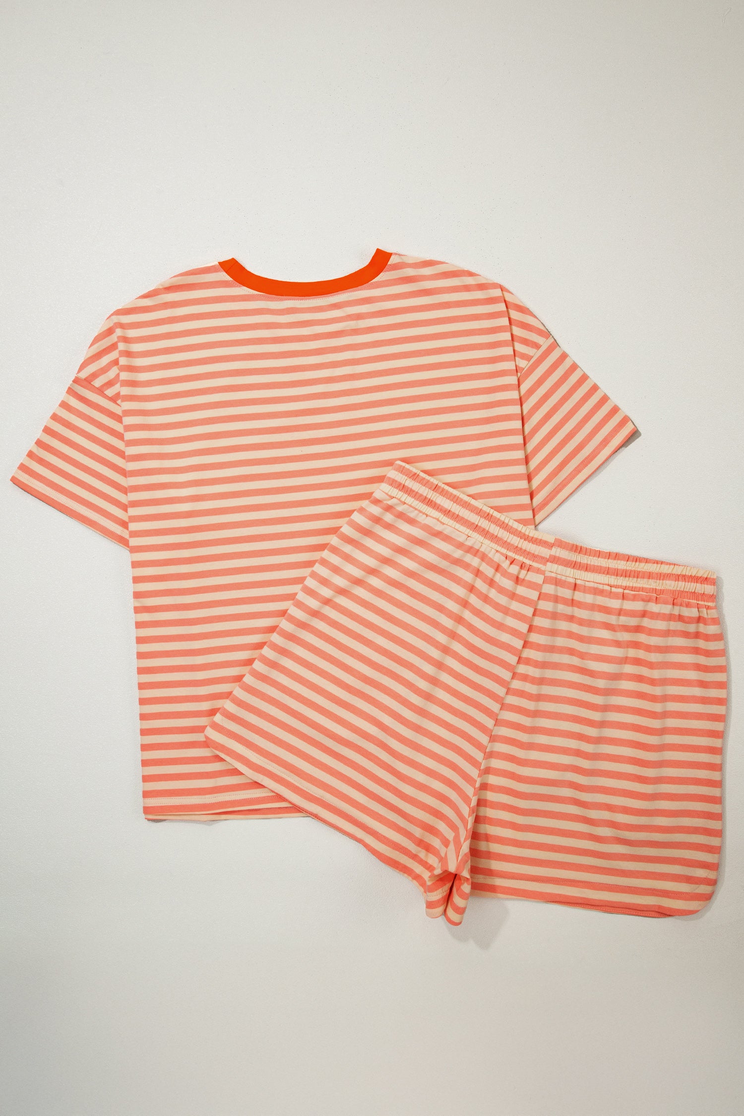 Blush Stripe Lounge Set