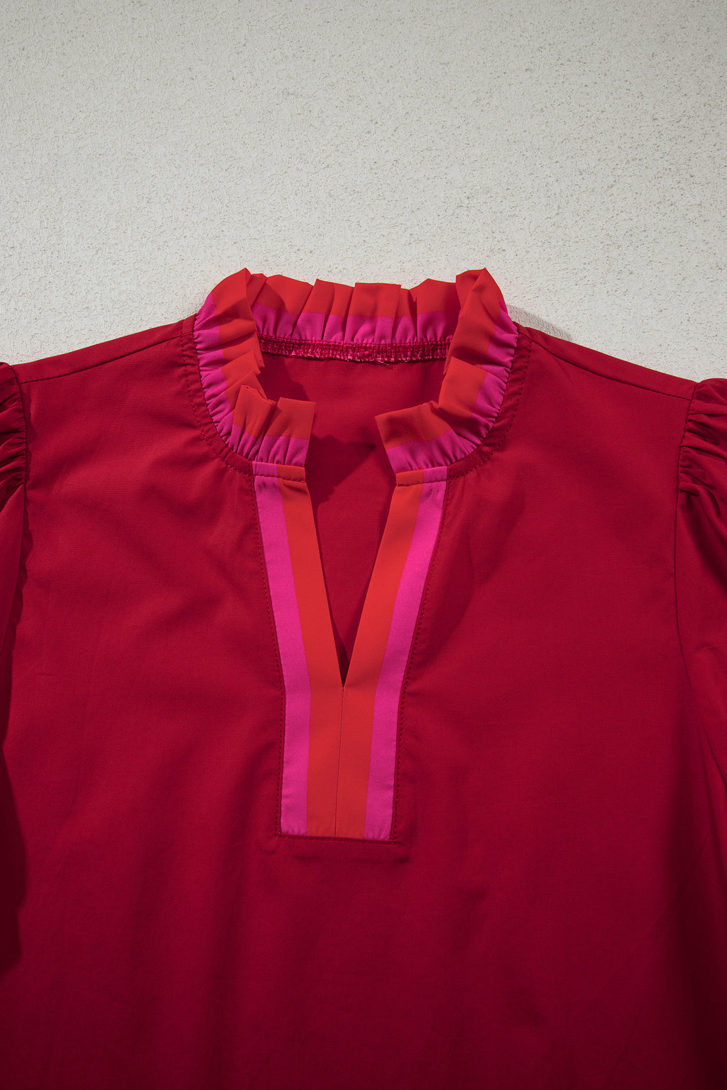 Rosé Darling Ruffle Top