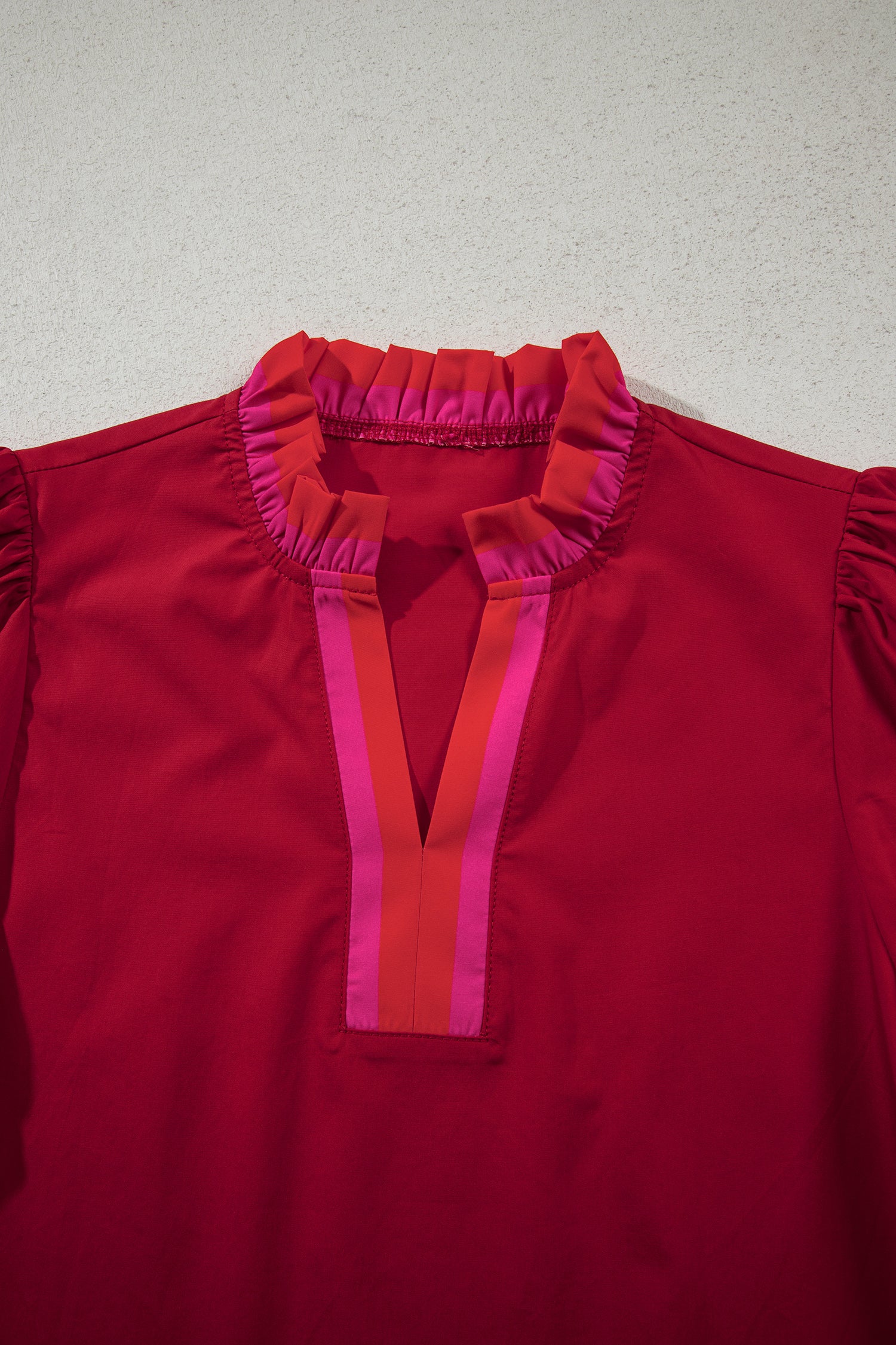 Rosé Darling Ruffle Top