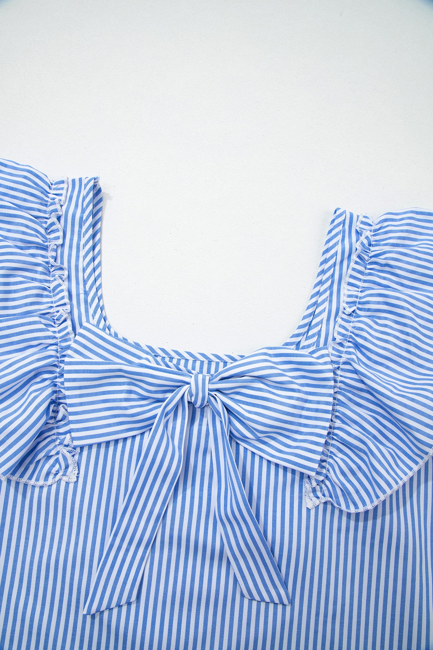 Sky Blue Stripe Blouse