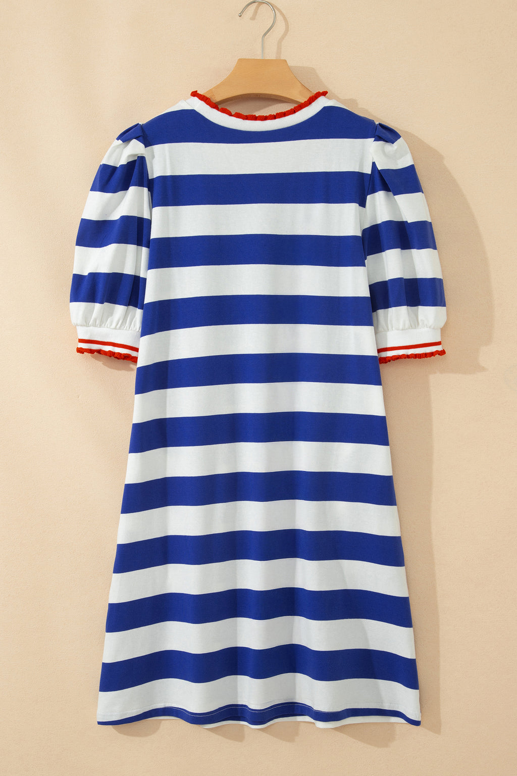 Blue Stripe Mini Dress