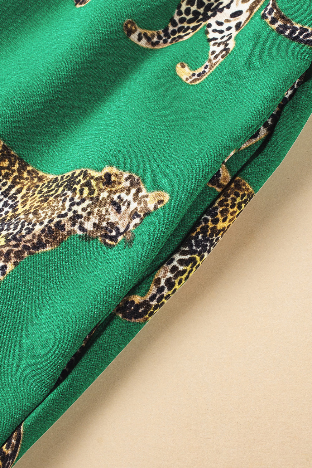 Emerald Cheetah Luxe PJ Set
