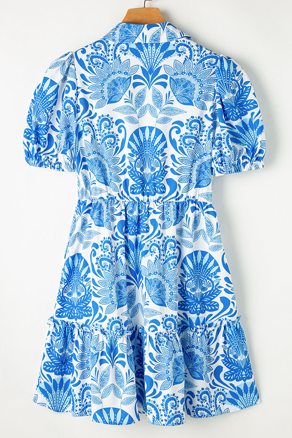 Coastal Bloom Mini Dress