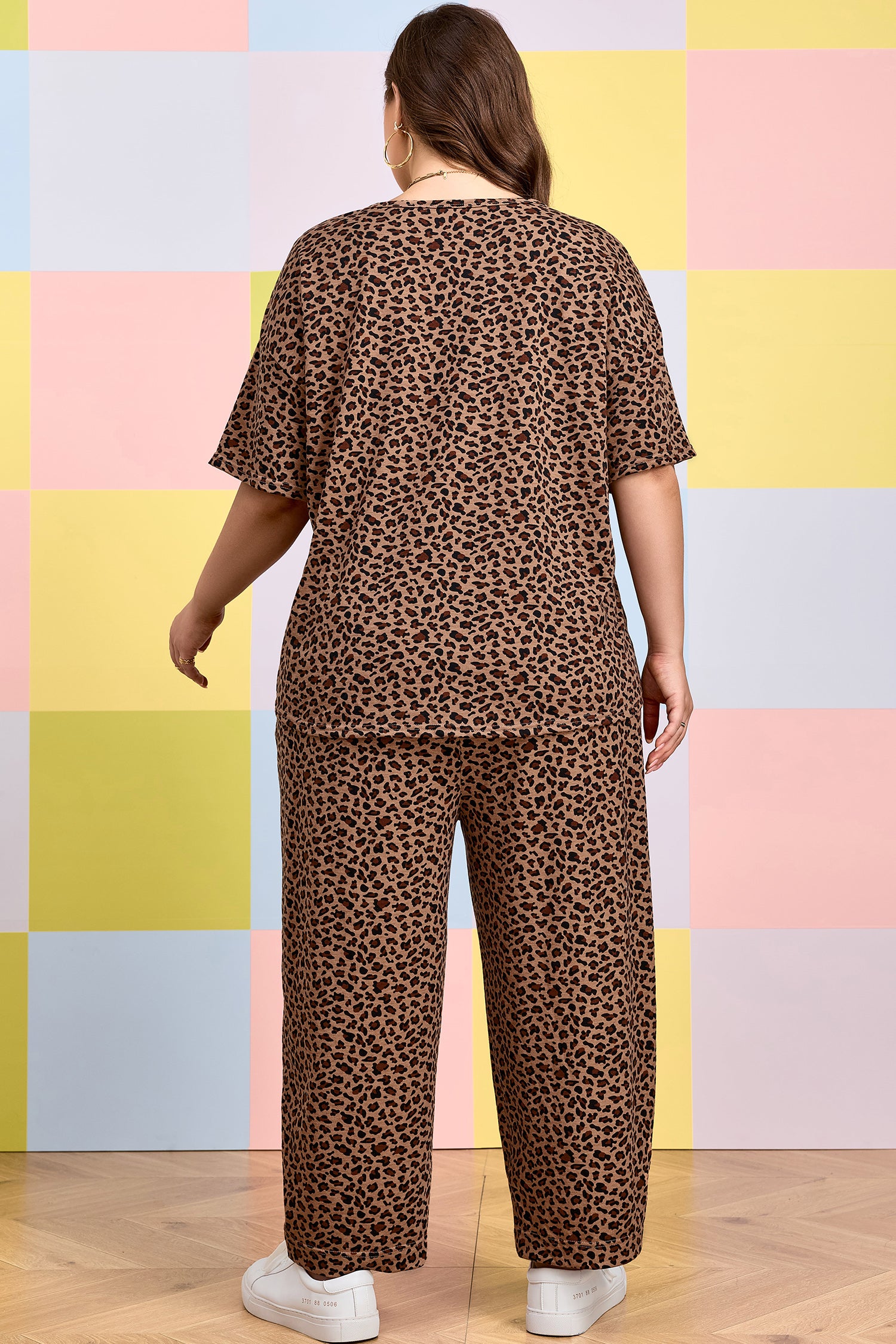 Wild Luxe Leopard Lounge Set