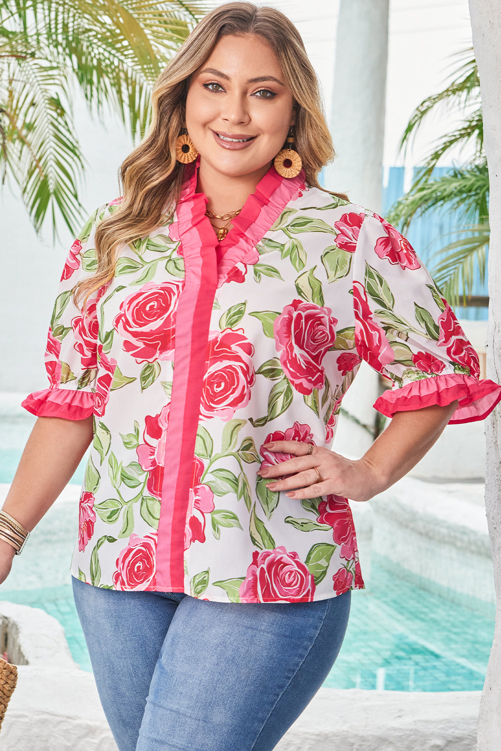 Sweet Rosey Blouse