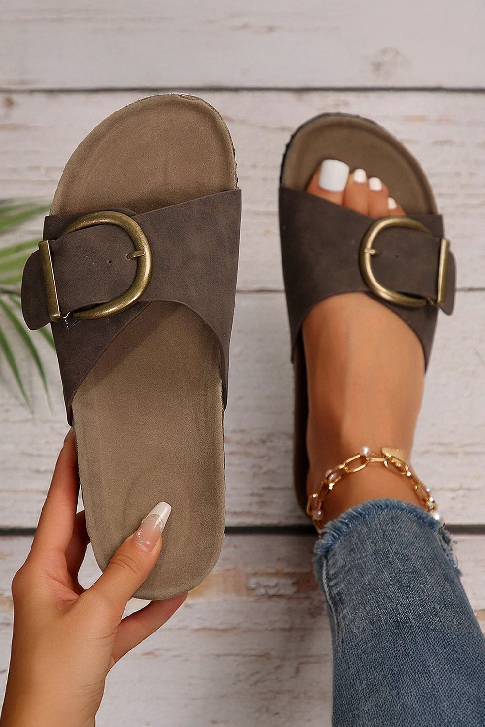 Soft Life Buckle Slides