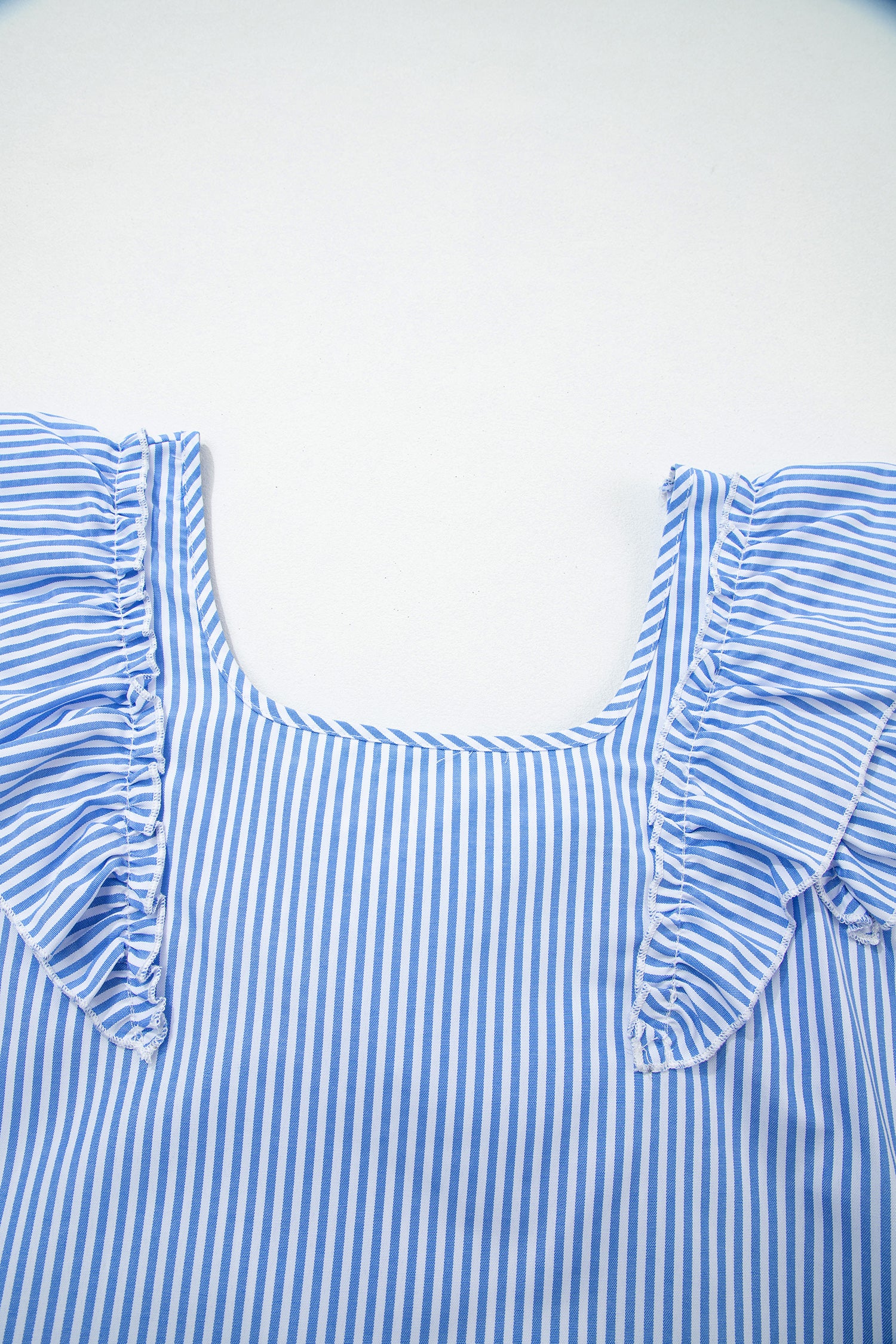 Sky Blue Stripe Blouse