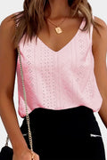 Petal Grace V-Neck Tank