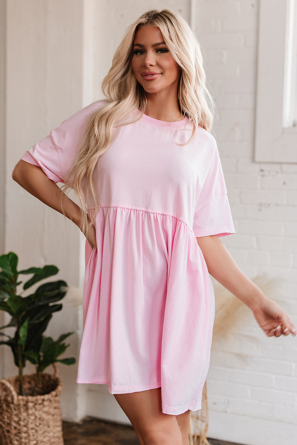 Blooming Babydoll Dress