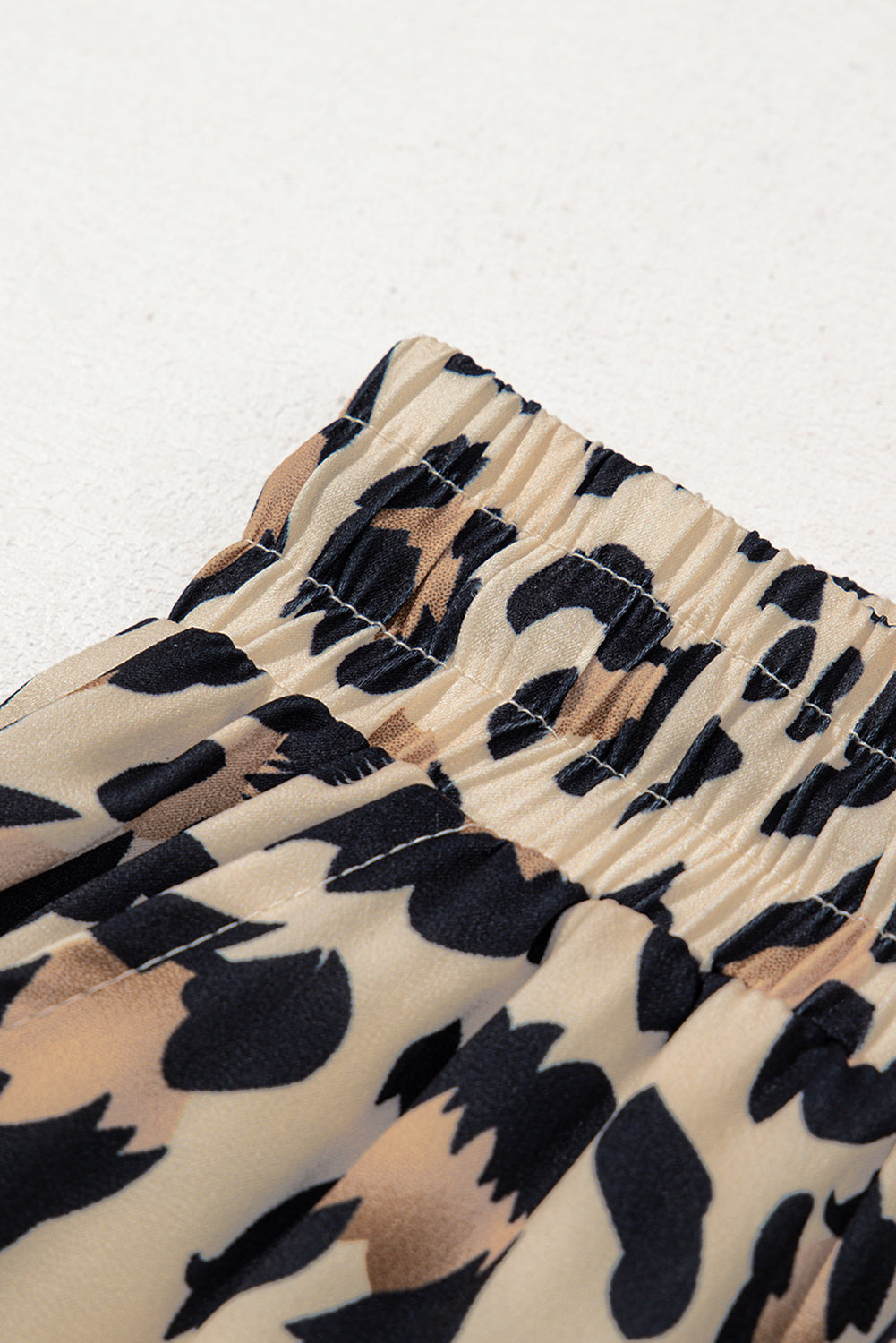 Leopard Wide Leg Pants