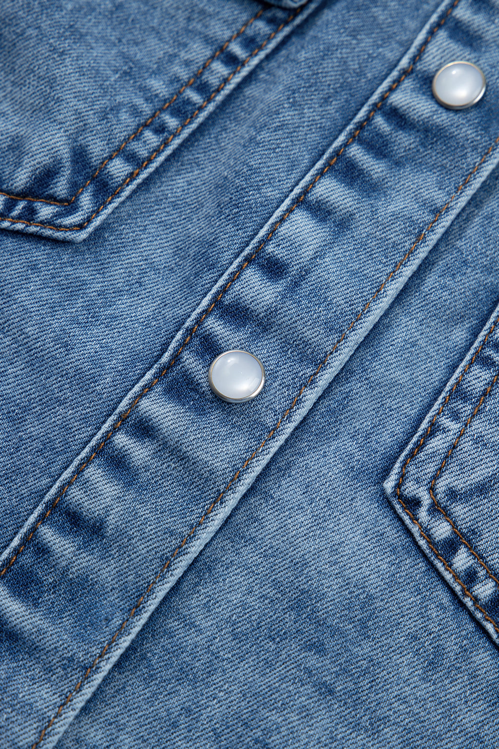 Dusk Blue Denim Vest