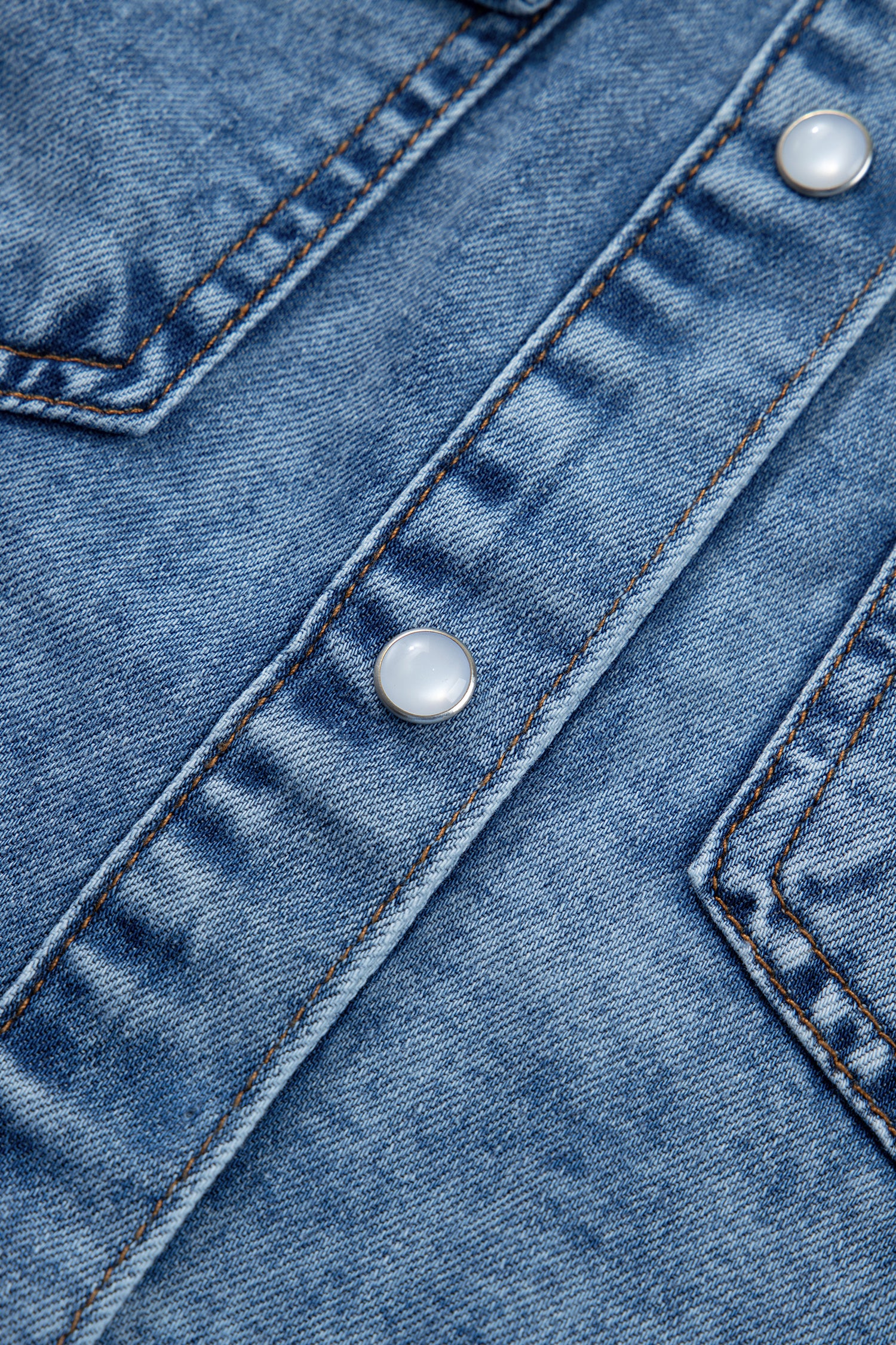 Dusk Blue Denim Vest