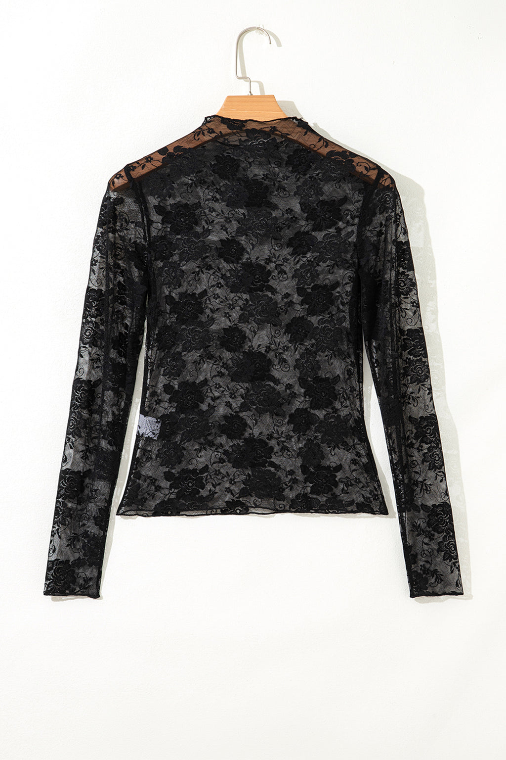 Lux Midnight Sheer Top