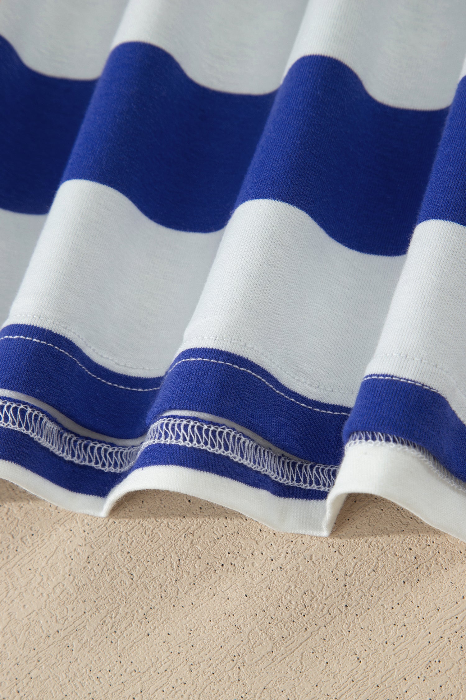 Blue Stripe Mini Dress