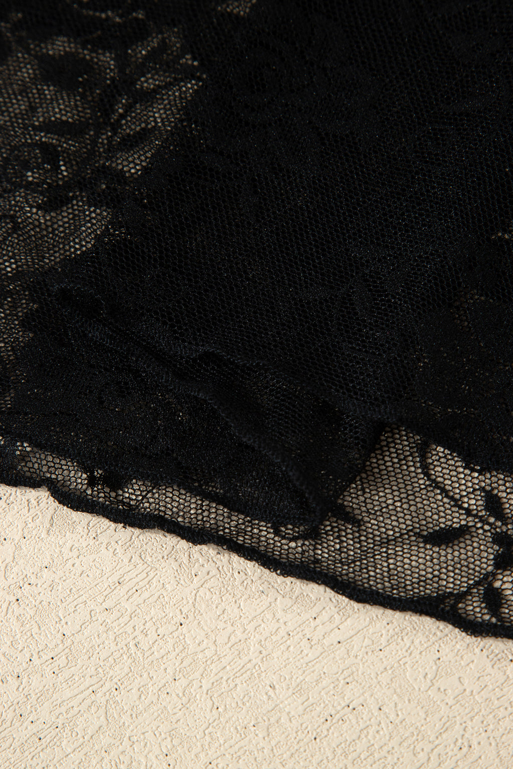 Lux Midnight Sheer Top