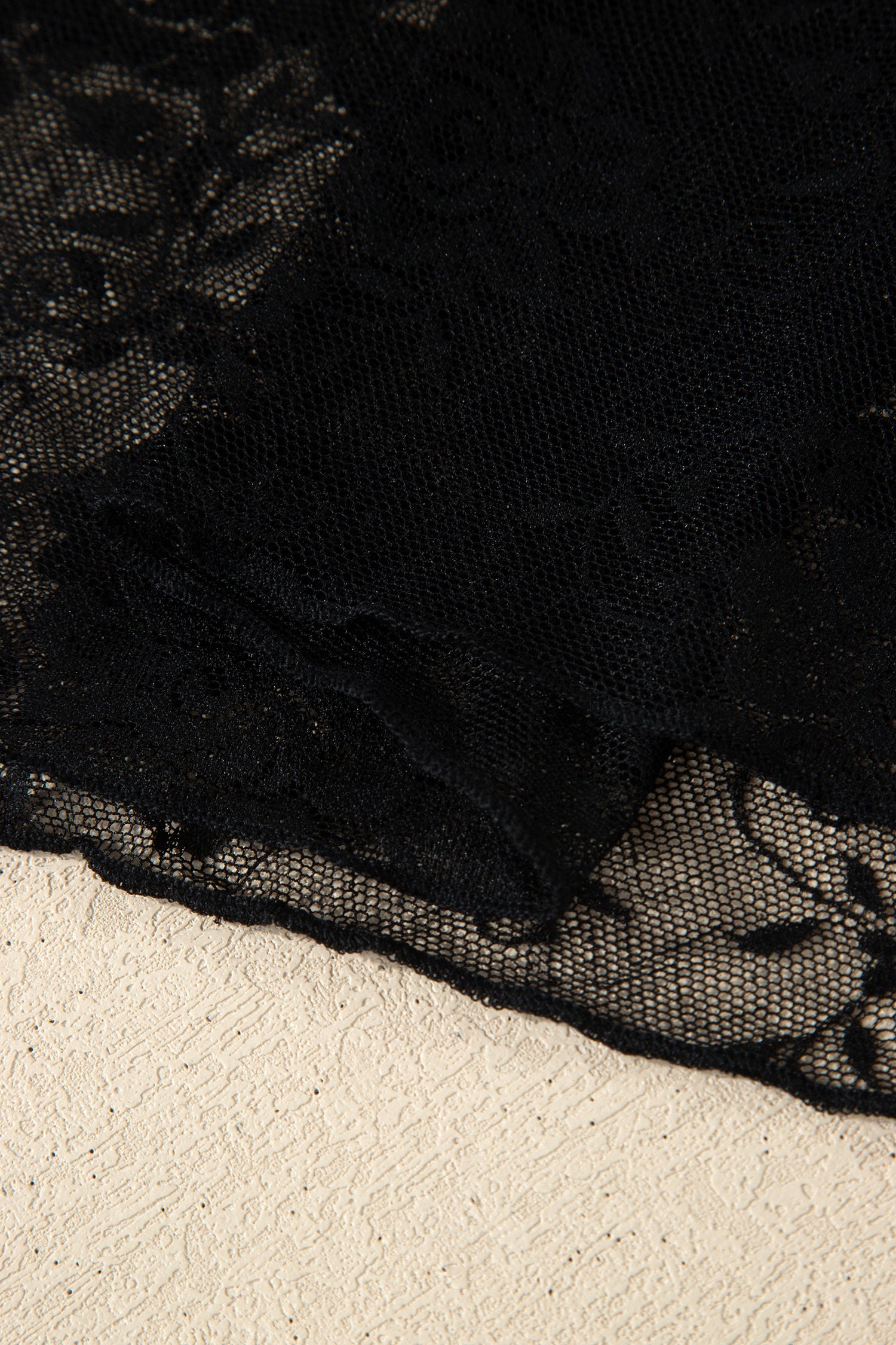 Lux Midnight Sheer Top