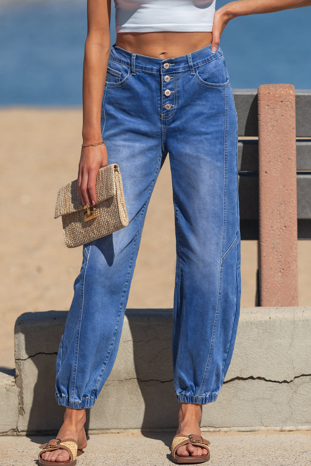 Casual Loose Fit Jeans