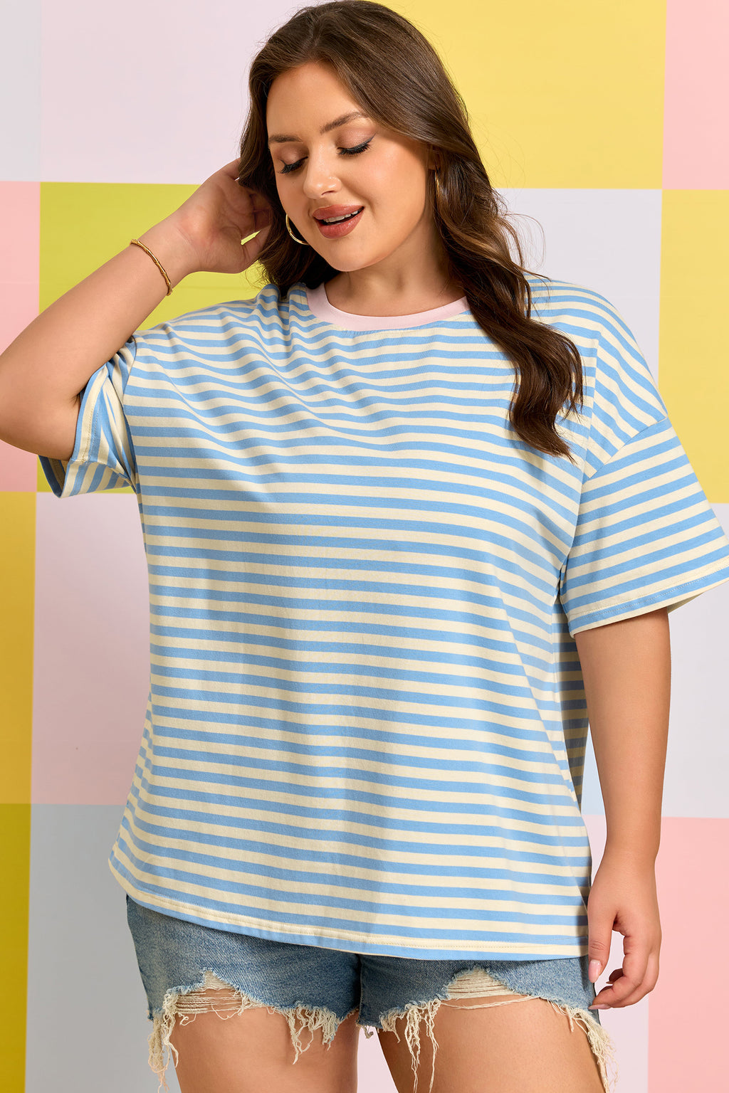 Chic Cerulean Tee