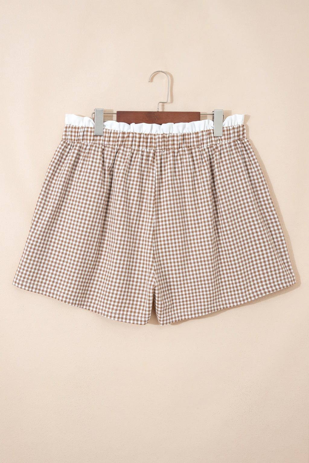 Cozy Check Lounge Shorts