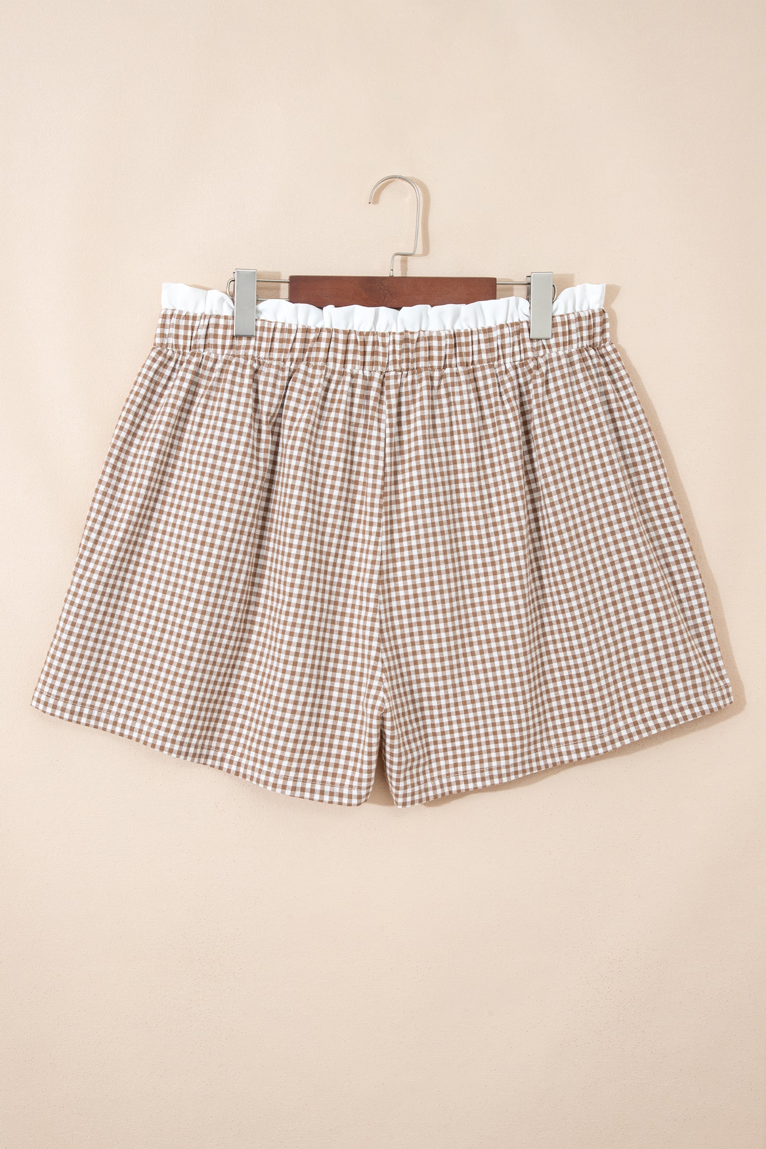 Cozy Check Lounge Shorts