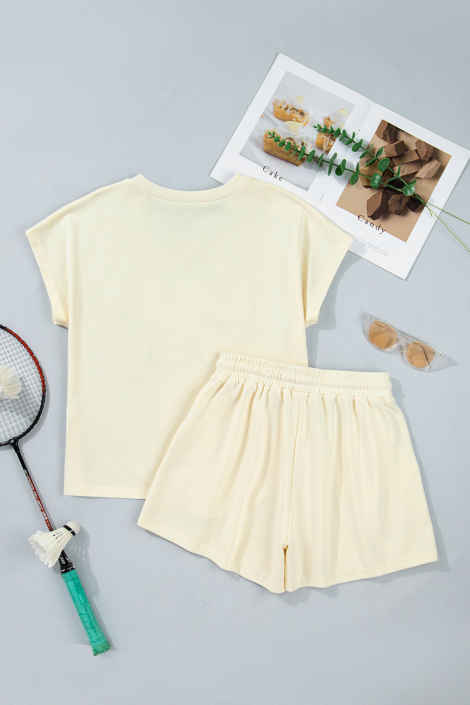 Ivory Leopard Bow Set