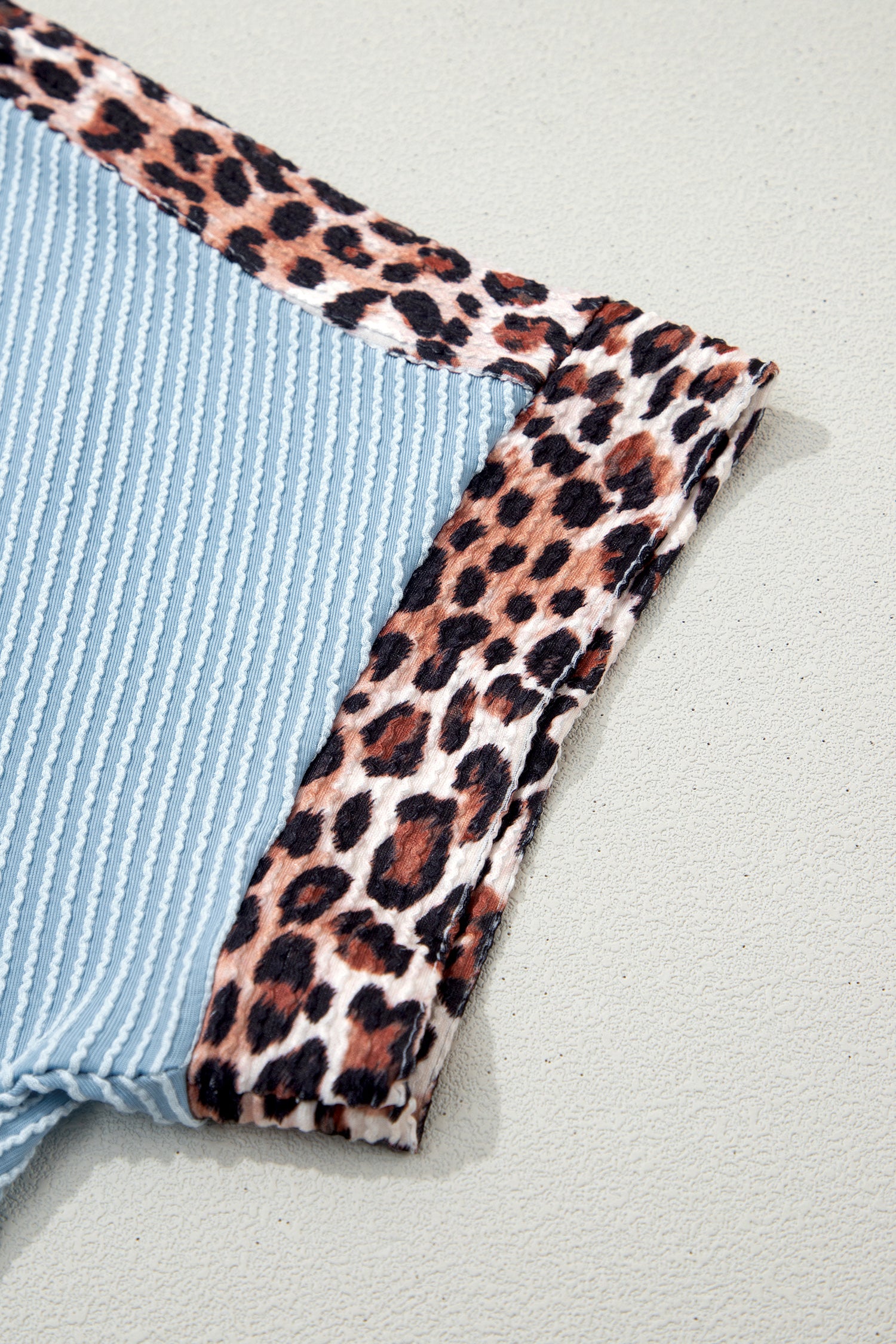 Blue Breezey Leopard Set