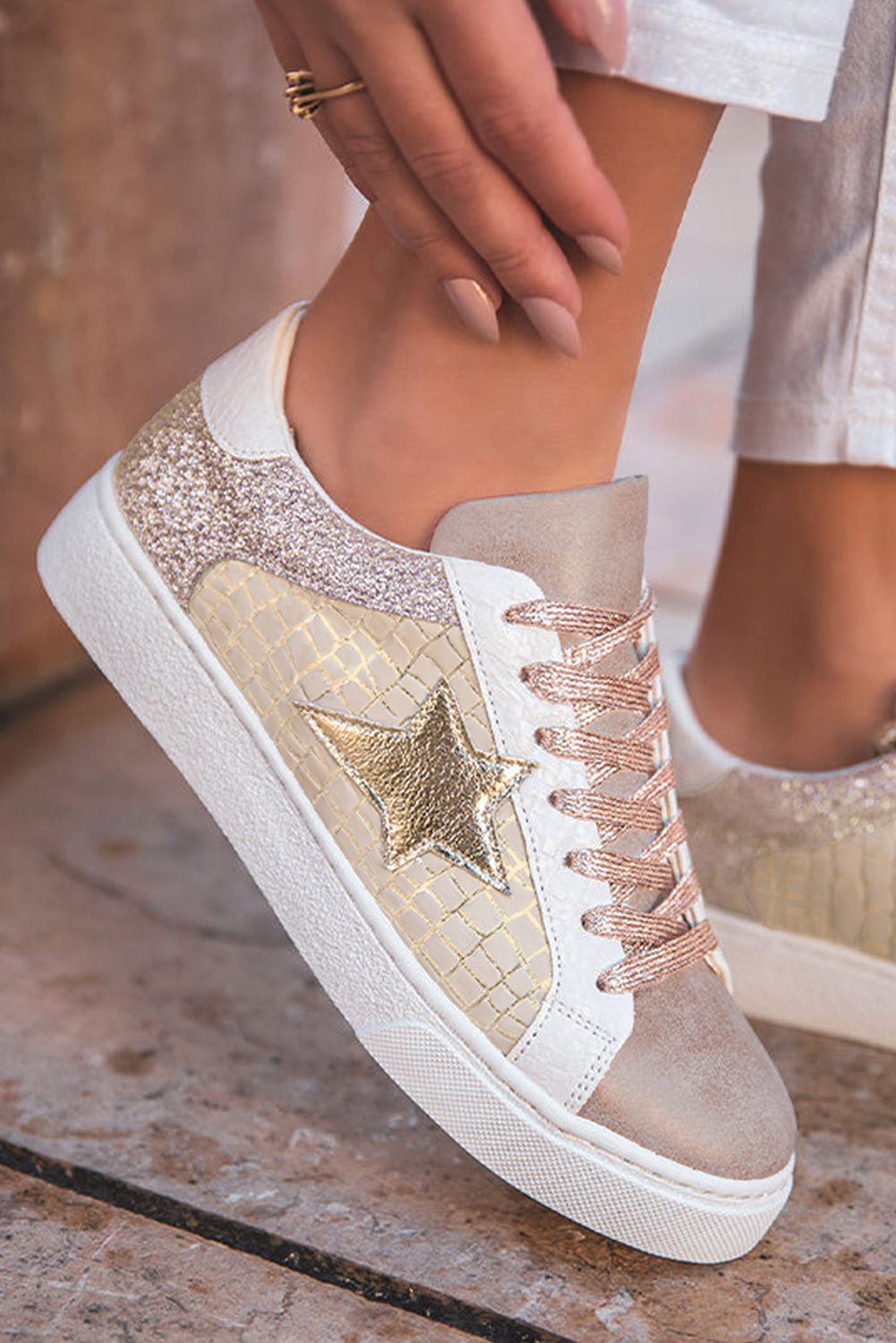 Southern Glam Star Sneakers