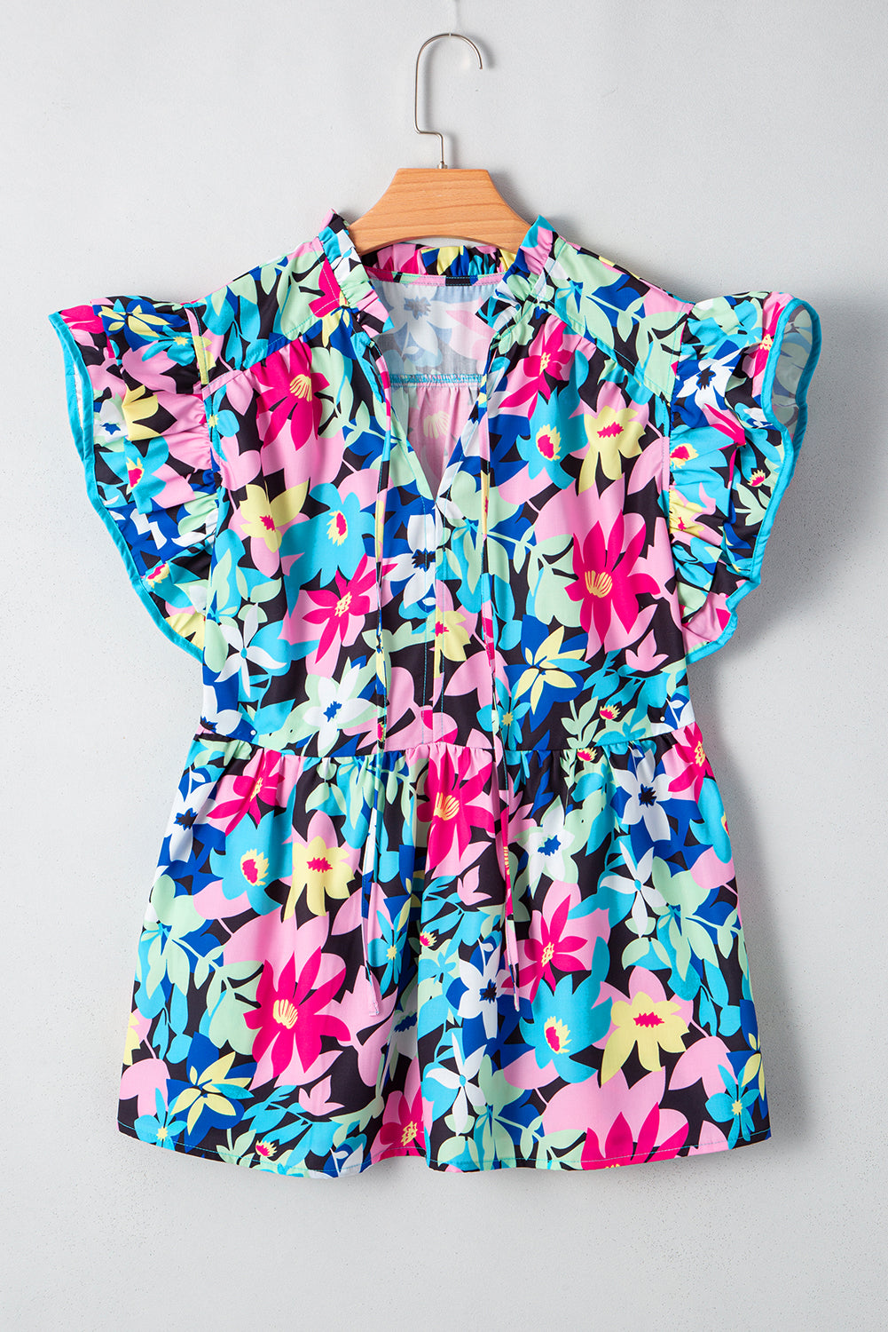 Flowing Floral Blouse