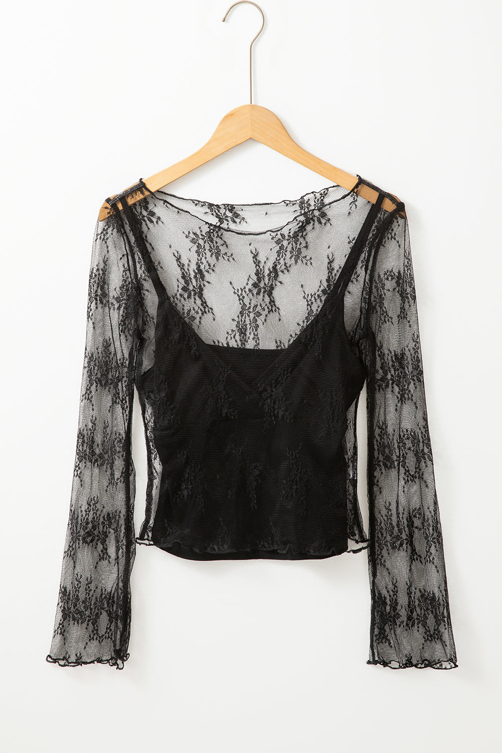 Midnight Muse Lace Top