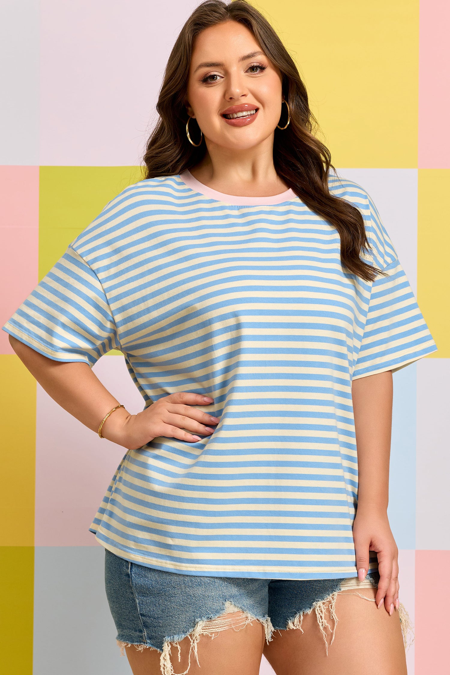 Chic Cerulean Tee