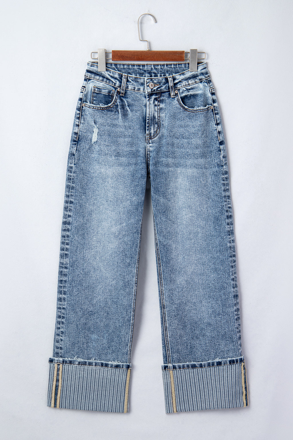 Ashleigh Blue Cuffed Jeans