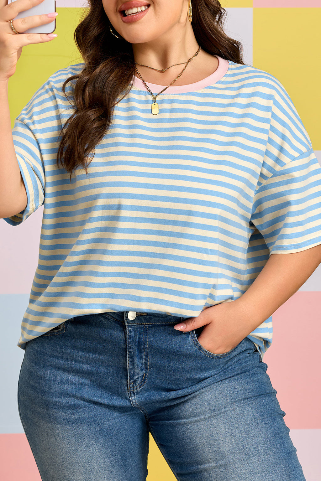 Chic Cerulean Tee