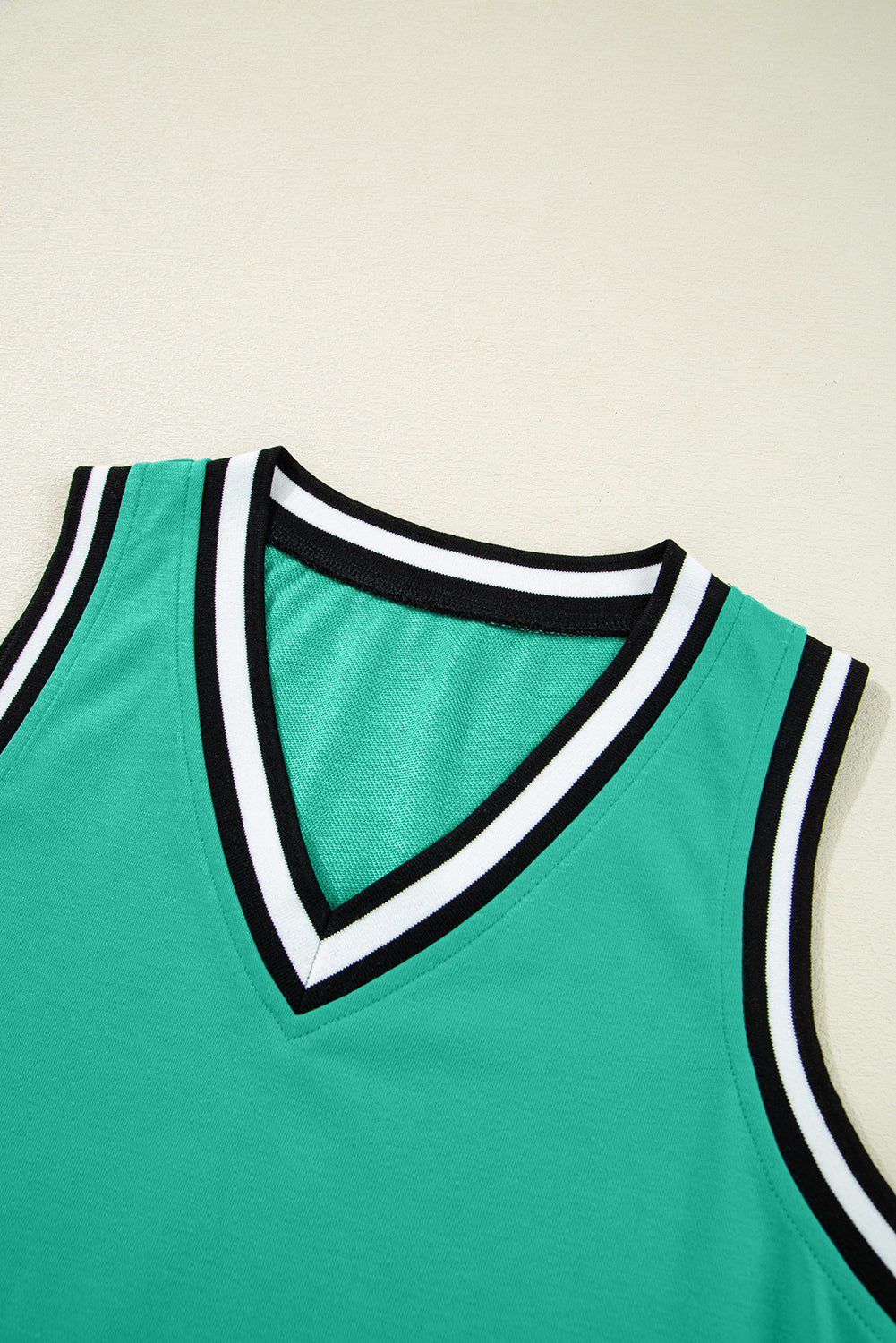V Neck Shift Sleeveless Mini Dress