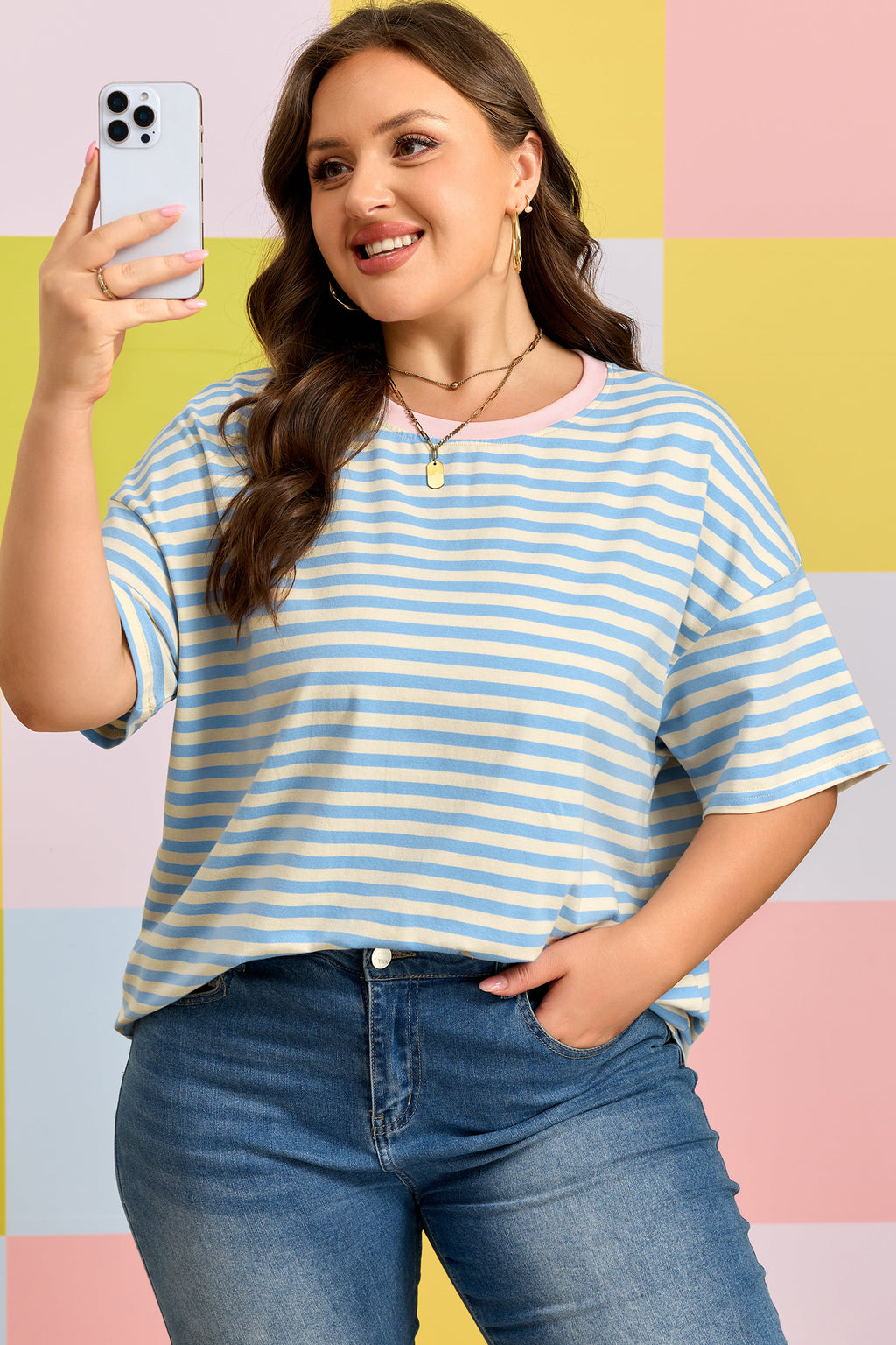 Chic Cerulean Tee