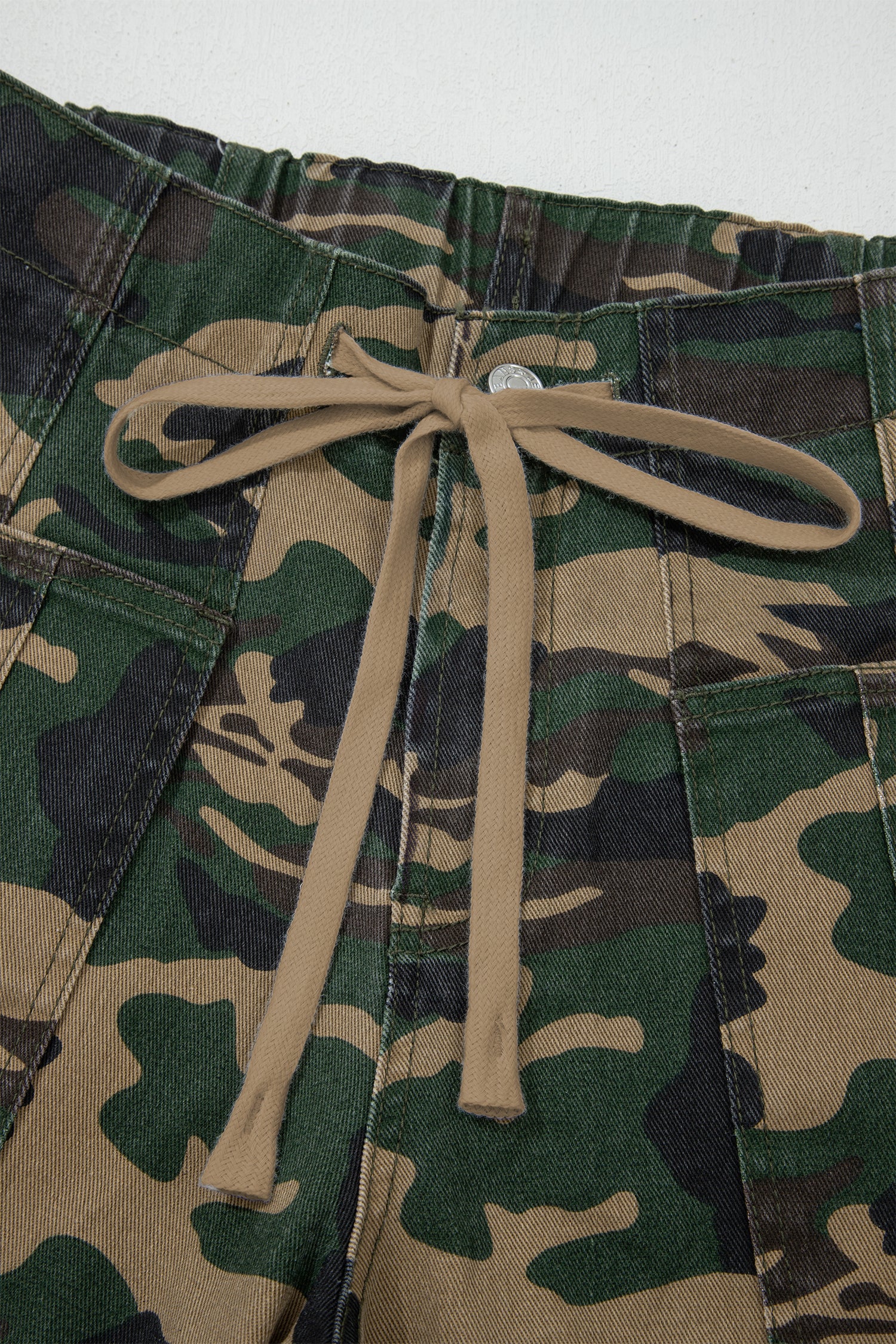 Green Camouflage Jeans