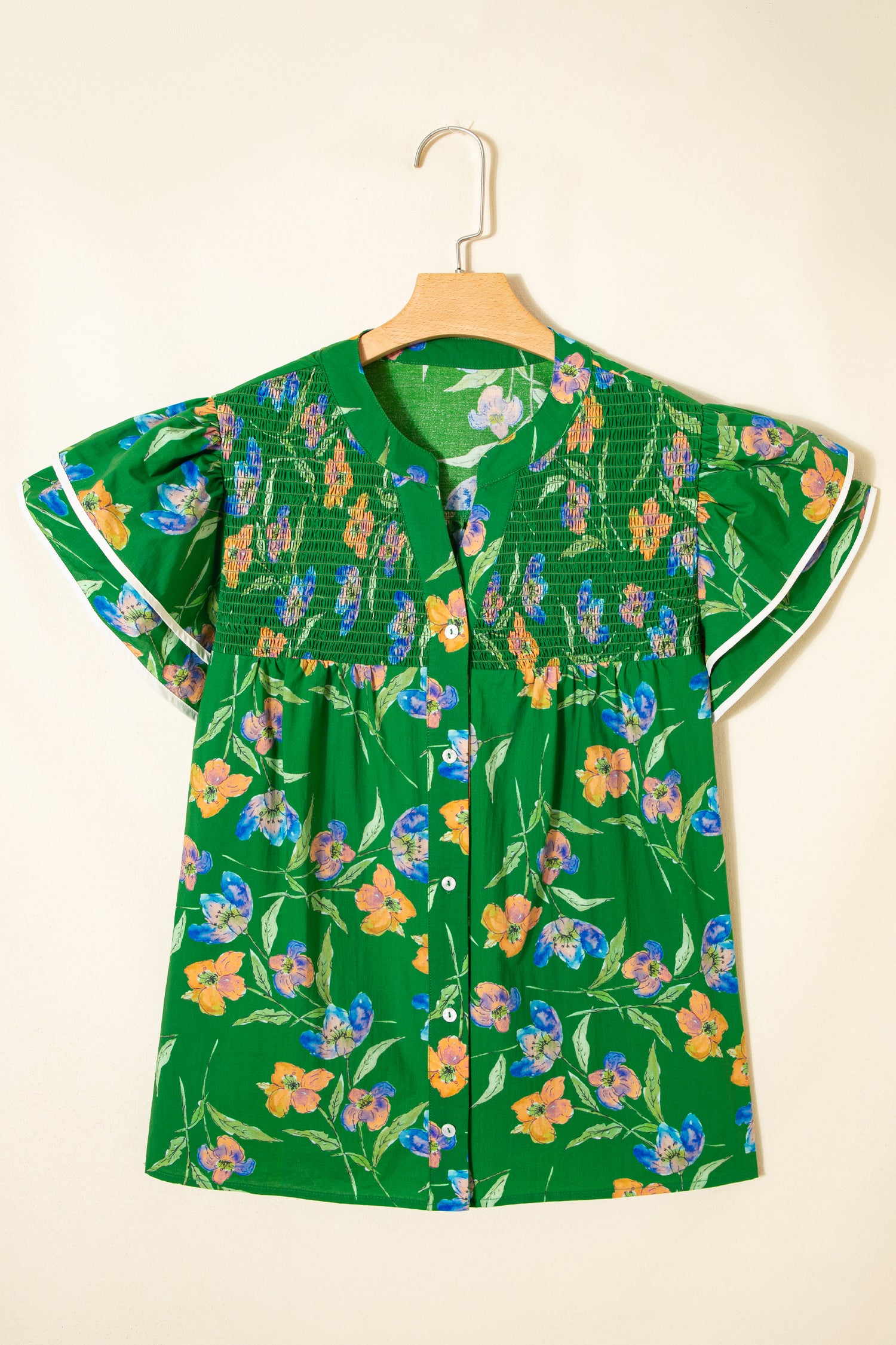 Garden Chic Floral Top